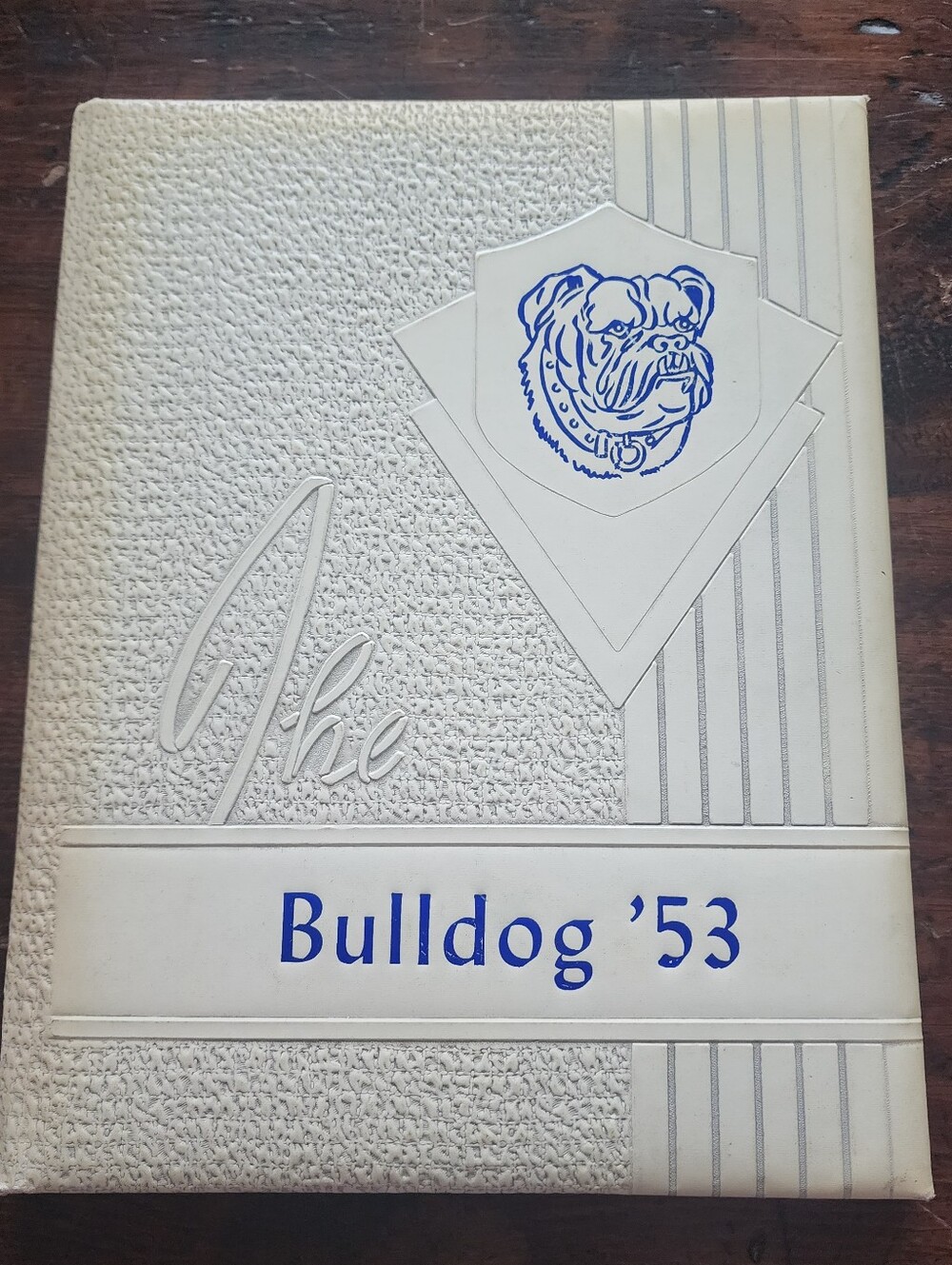 Vintage Yearbook 1953 Iliff High School Colorado 'The Bulldog' Unsigned Good '53